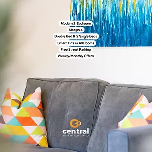 Serviced Apartments: Monthly Family With Free Parking Apartment